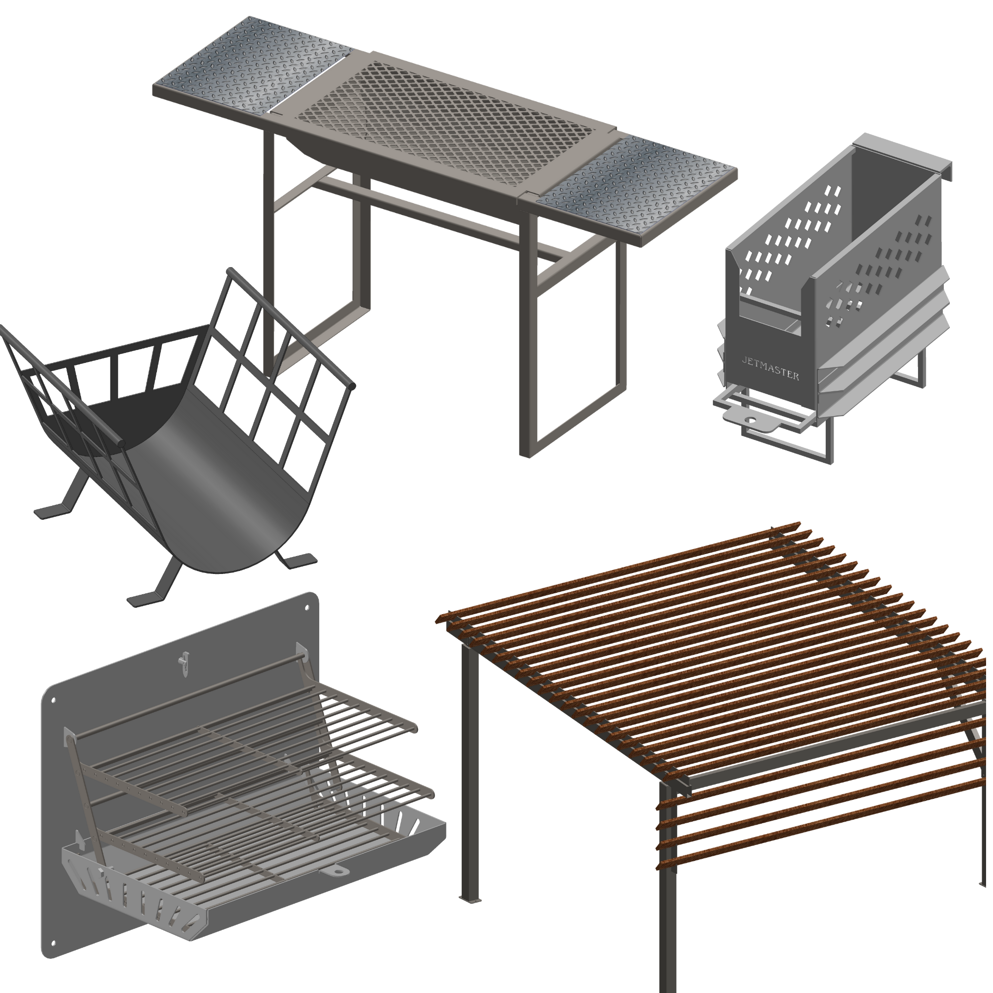 Custom braai and furniture design