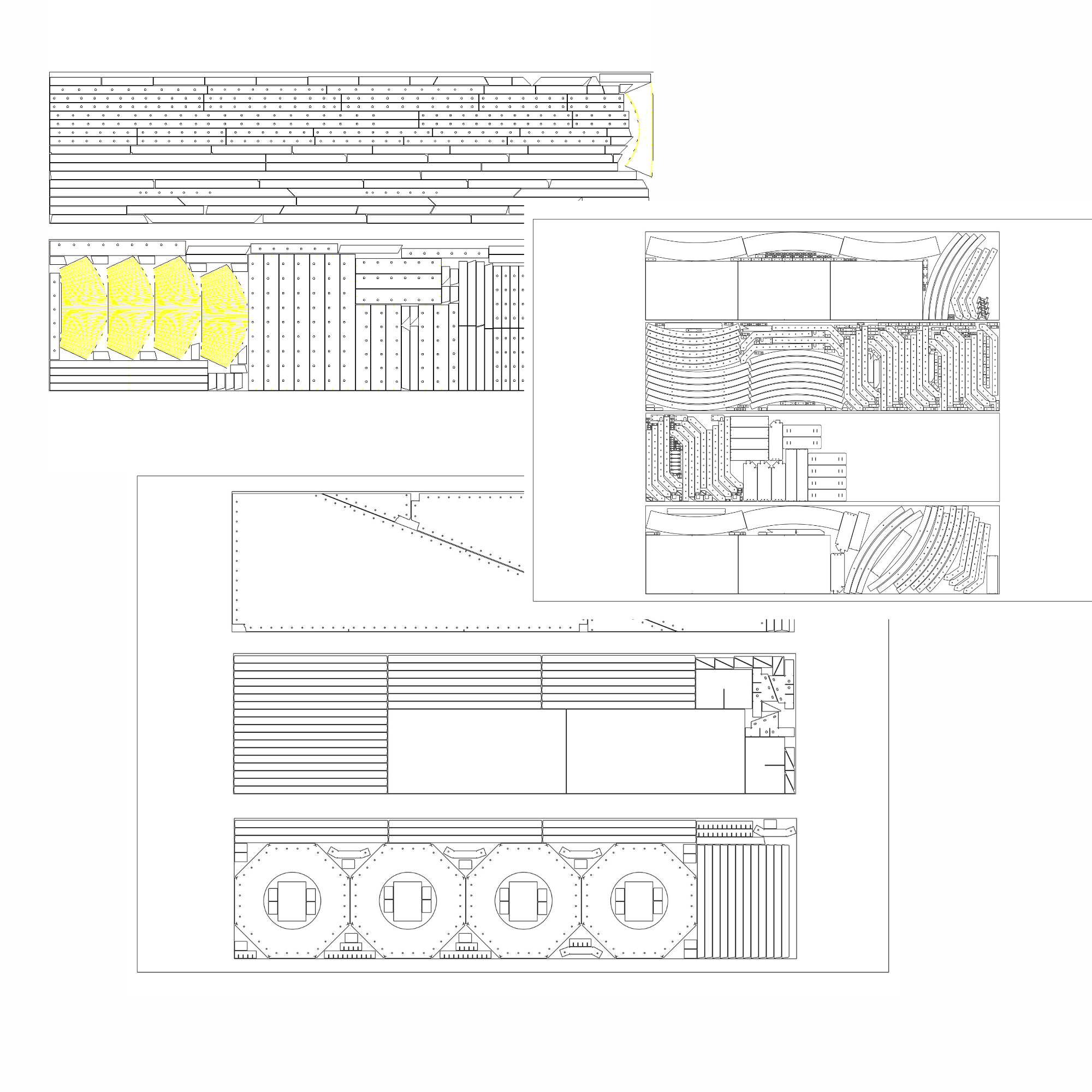 Nested layout for sheet metal laser cutting optimization